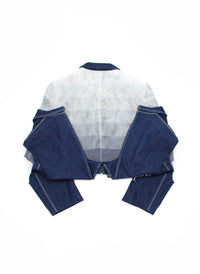 Cropped Cut Blazer